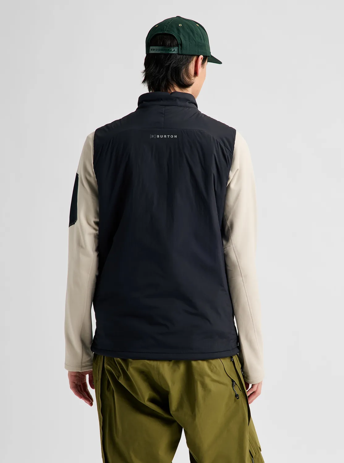 Burton [ak] Helium Stretch isolerväst Dried Moss lätt