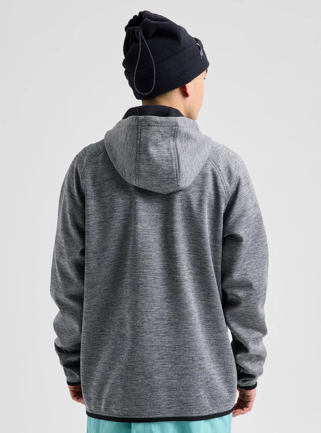 Burton Crown Weatherproof fleece herr True Black Htr