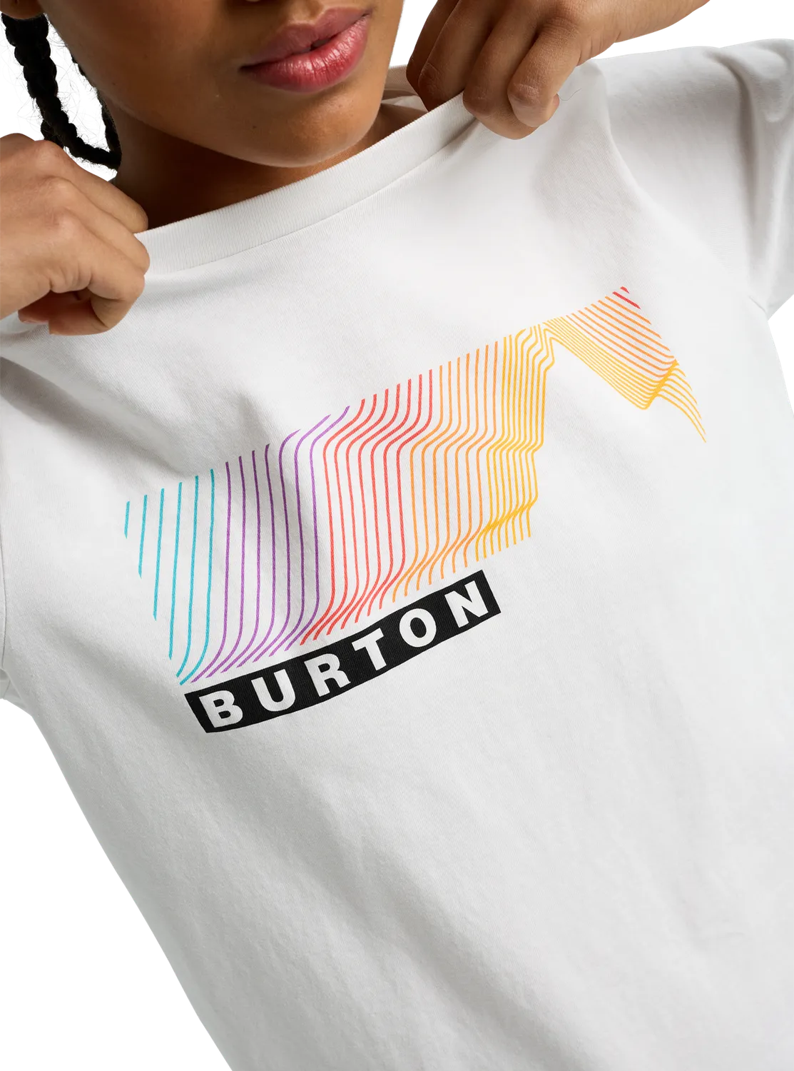 Burton Elmore t-shirt kort ärm svart ekologisk bomull