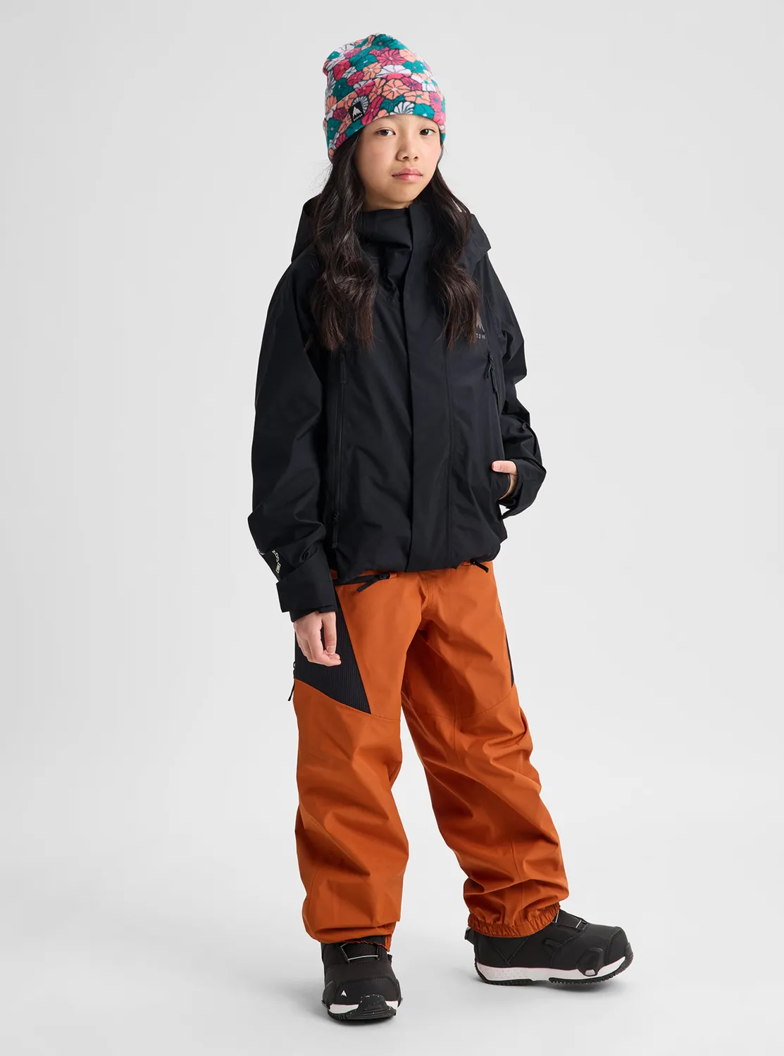 Burton GORE-TEX skaljacka barn svart vattentät