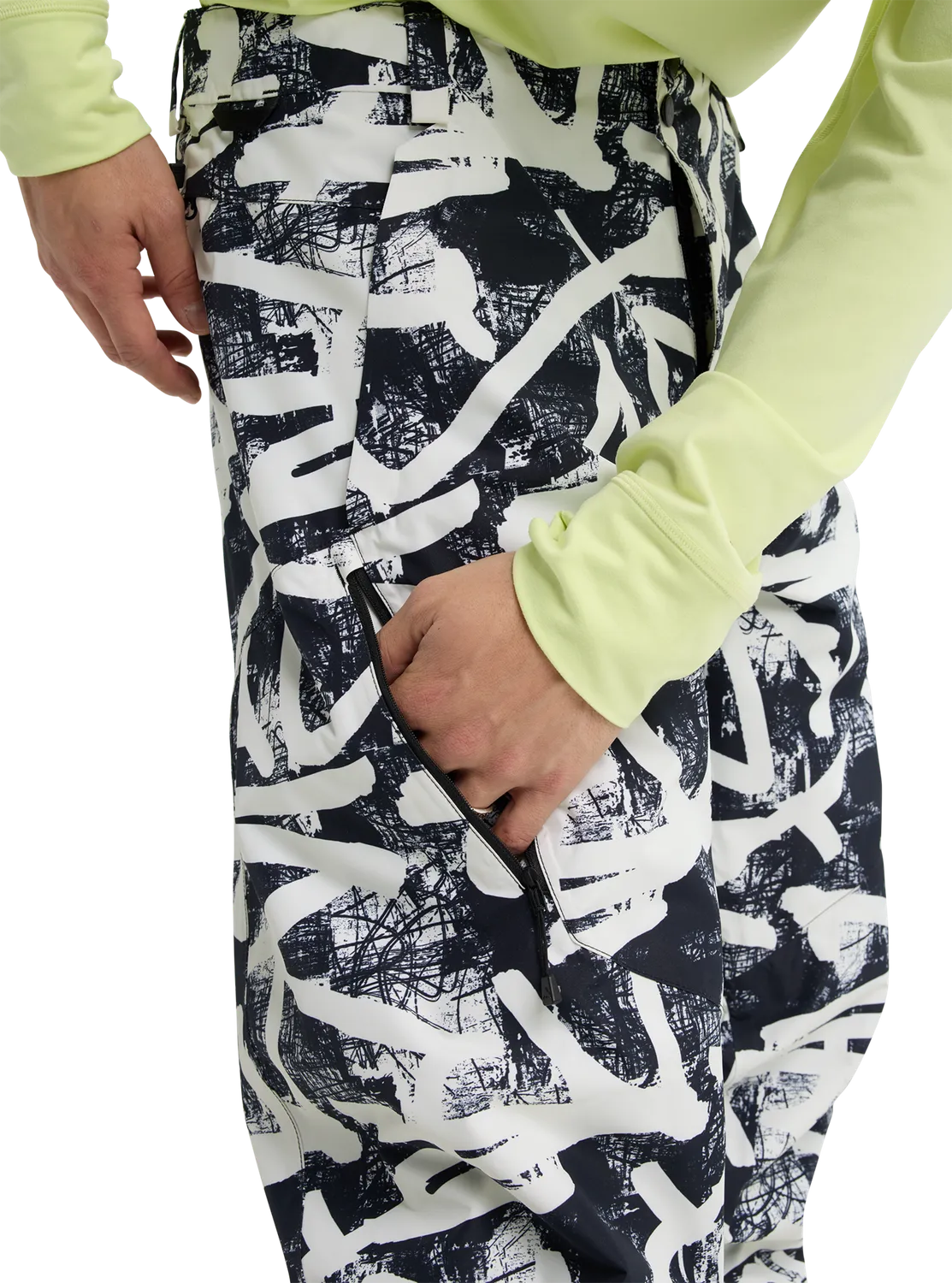 Burton Reserve 2L Relaxed byxor Gray Cloud 20k