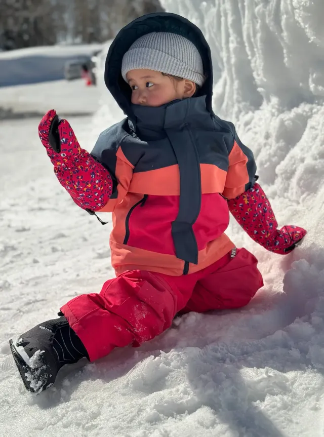 Burton Ascutney 2L jacka toddler Forest Moss skal