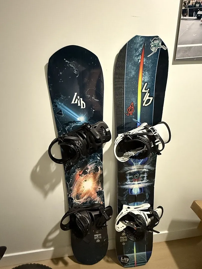 Burton Genesis snowboardbindning svart mjuk dämpad rembindning