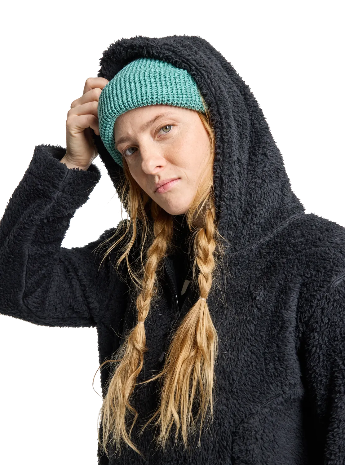 Burton Minxy Hi-Loft Full-Zip fleece True Black dam