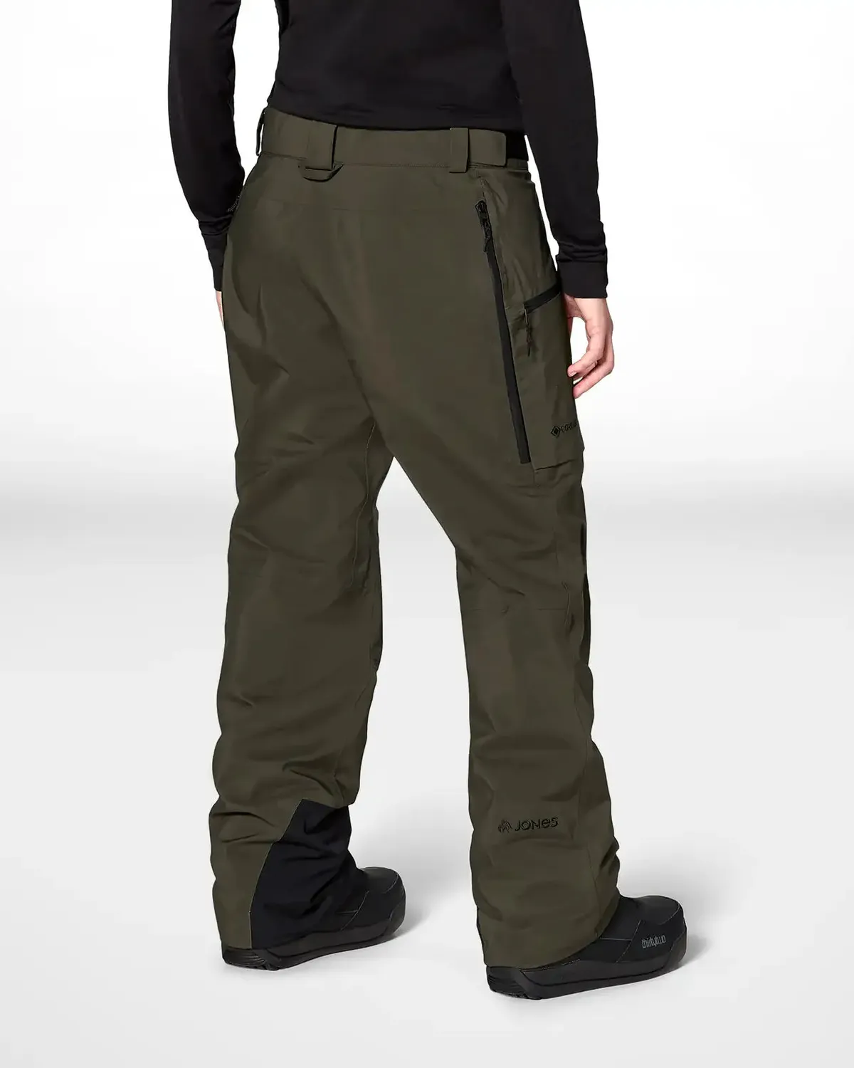 Jones Deeper Gore-Tex skidbyxa dam stealth black S