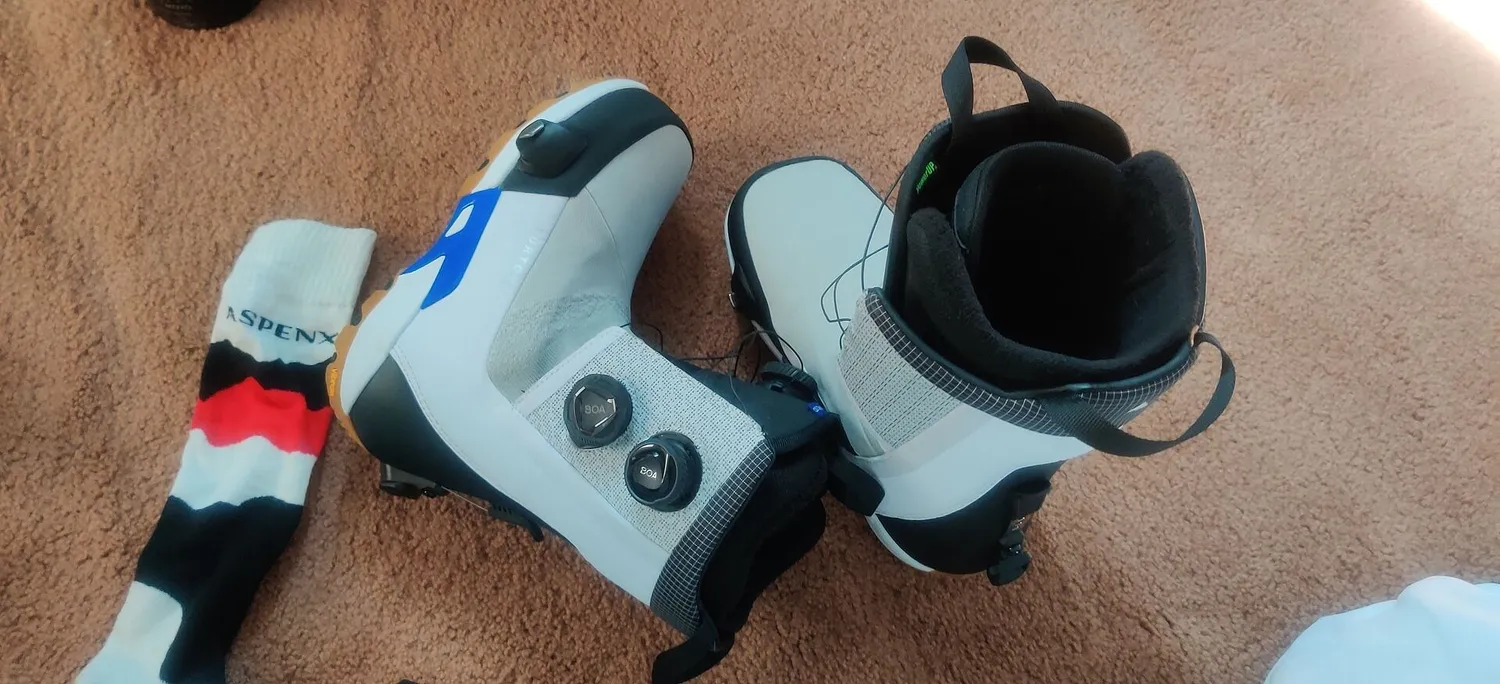 Burton Highshot X Pro Step On boots Dried Moss Multi