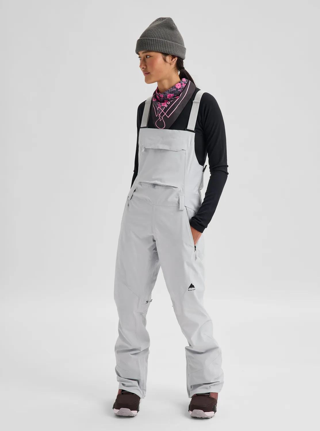 Burton Reserve 2L Stretch hängselbyxor True Black 20k vattentät