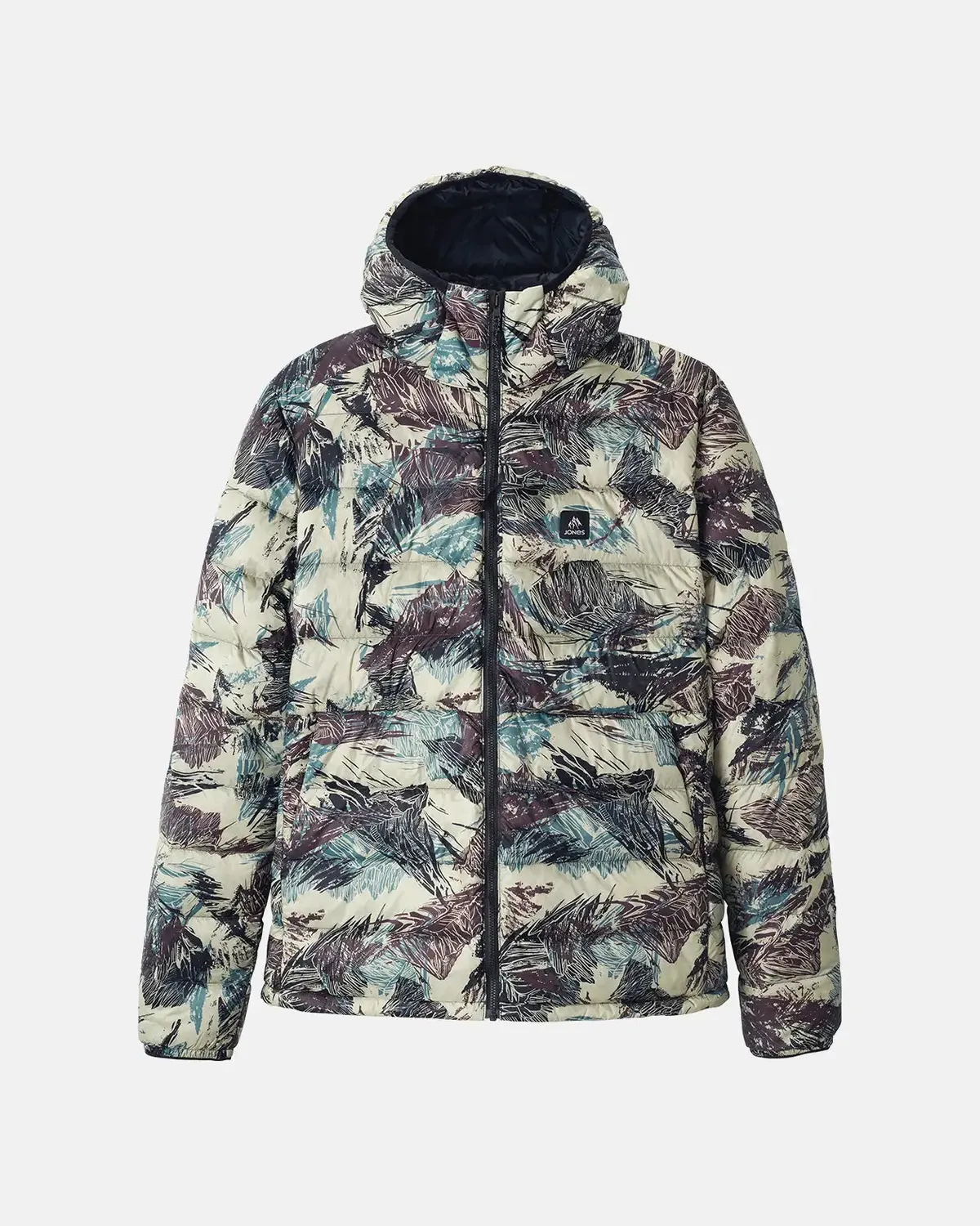 Jones Re-Up Recycled Down Hoodie 2026 dunjacka herrsvart