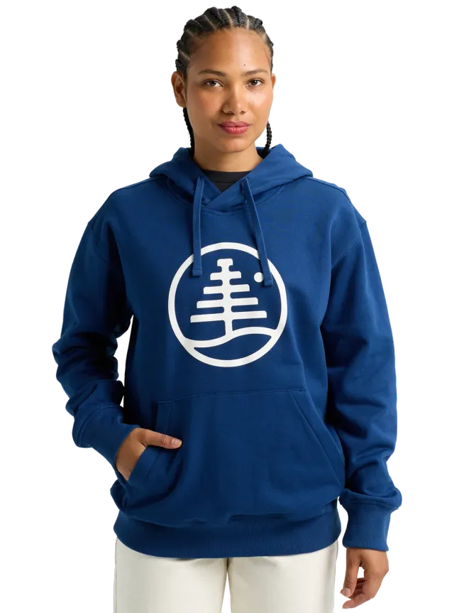 Burton Family Tree hoodie summit taupe bomull