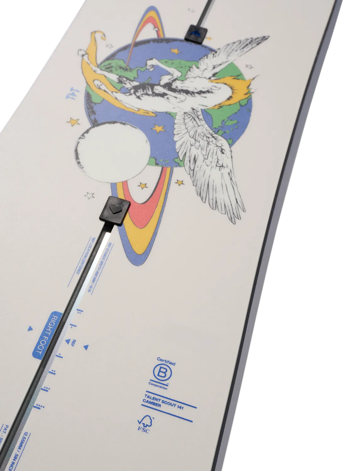 Burton Talent Scout snowboard 149 camber twin dam