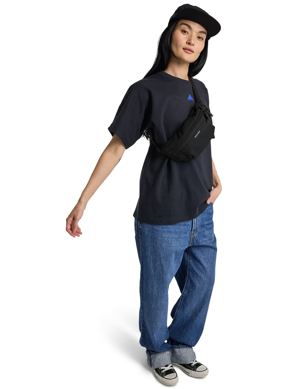Burton 3L Hip Pack midjeväska True Black justerbar rem