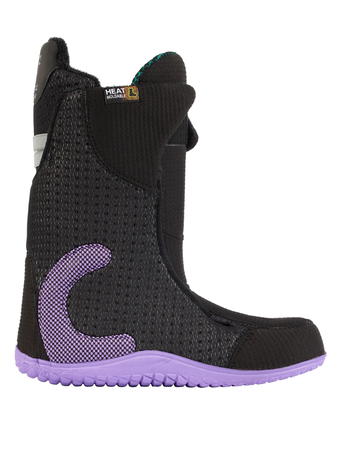 Burton Supreme snowboardboots dam svart styv pro-modell