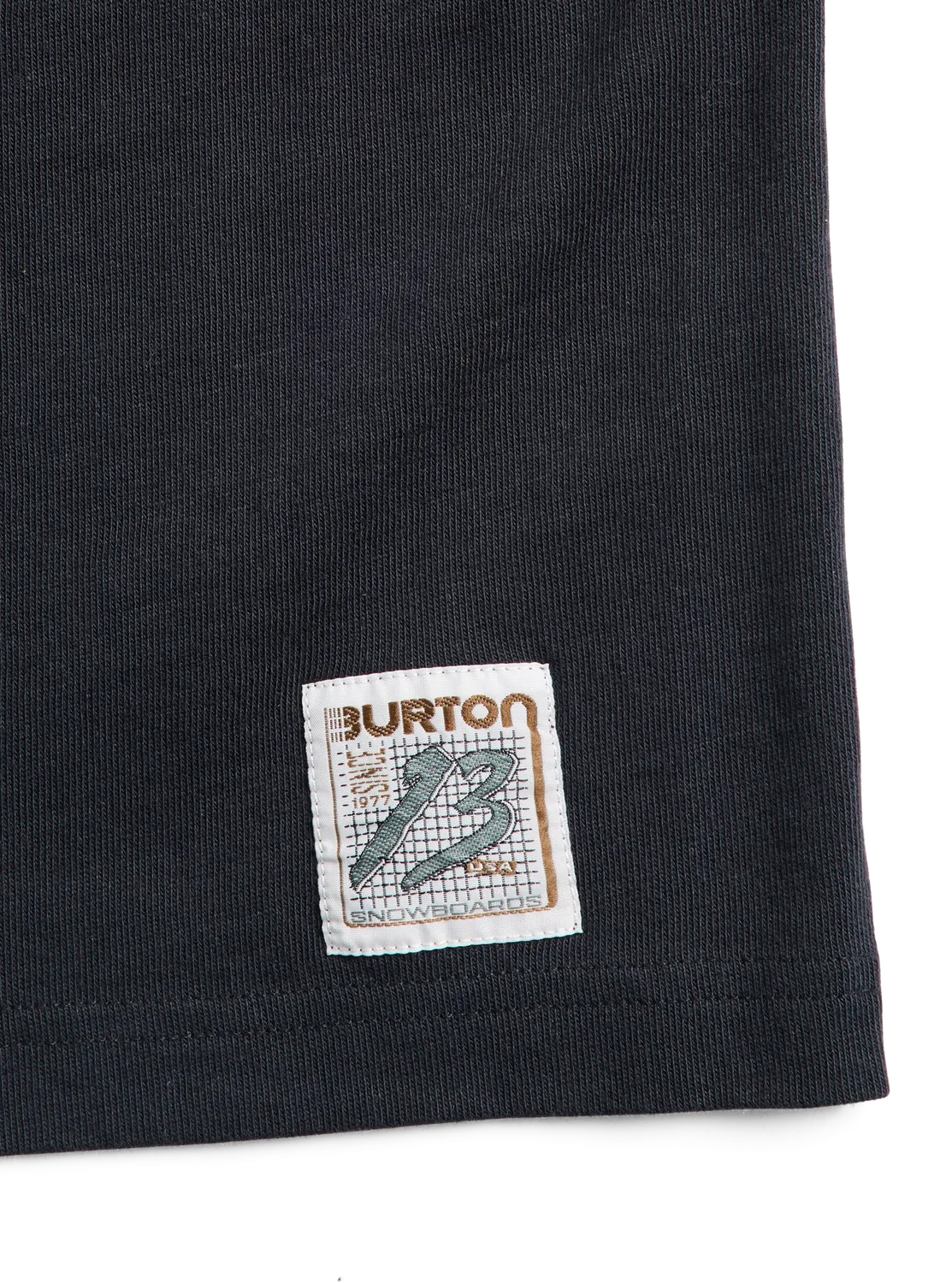 Burton Standard t-shirt True Black ekologisk bomull