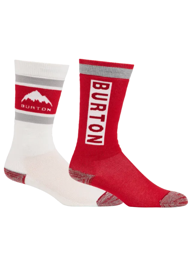 Burton Weekend strumpor barn 2-pack Imperial Purple mellan
