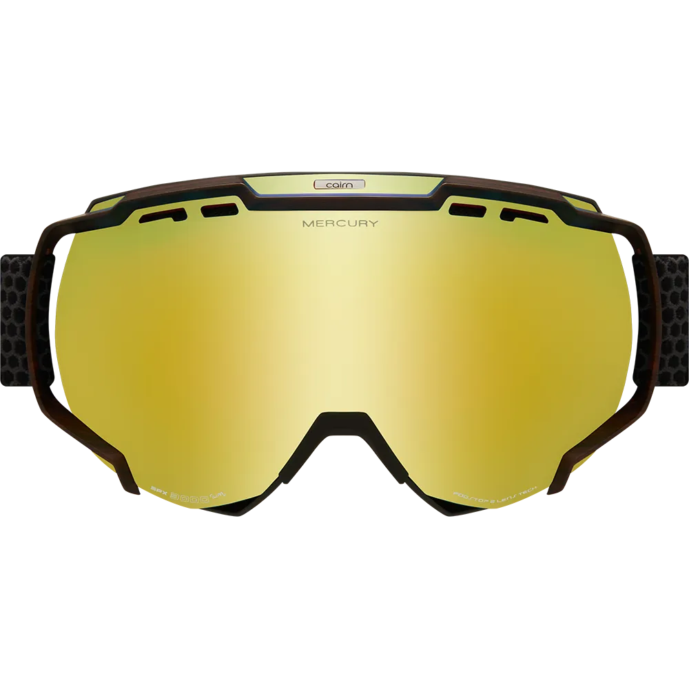 Cairn Mercury SPX3 skidglasögon Matte Black Wood