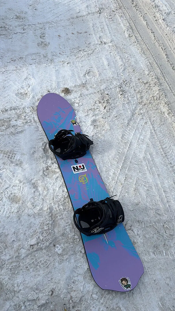 Burton Family Tree Alekesam Camber snowboard Graphic 156 directional