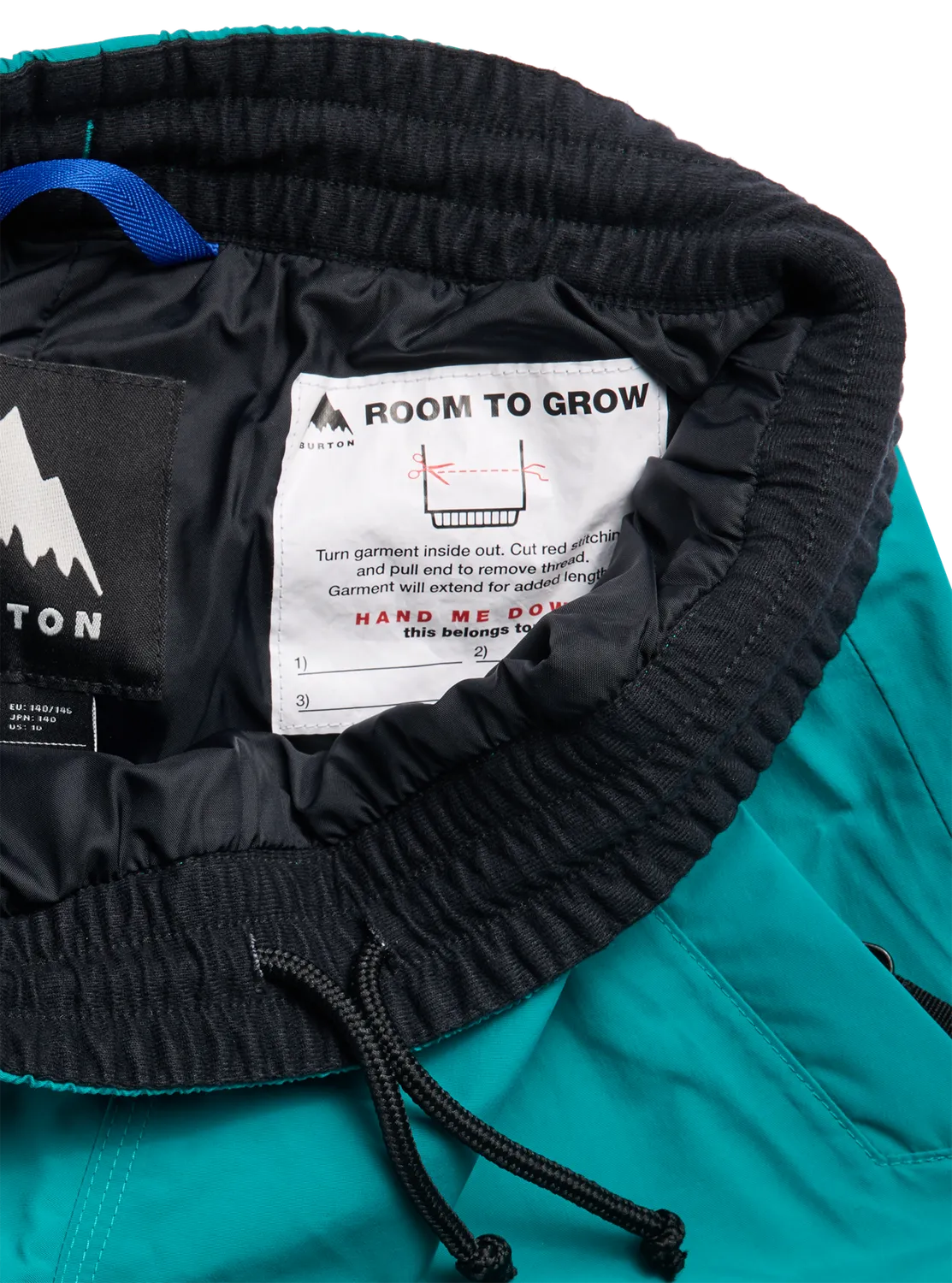 Burton Melter Plus 2L skidbyxor barn Pacific Teal