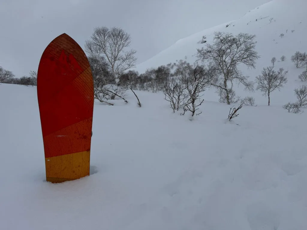 Jones Storm Chaser 147 Snowboard puder swallowtail