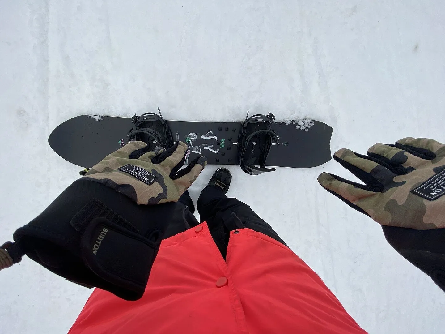 Burton Park Gloves handskar Seersucker Camo grepp