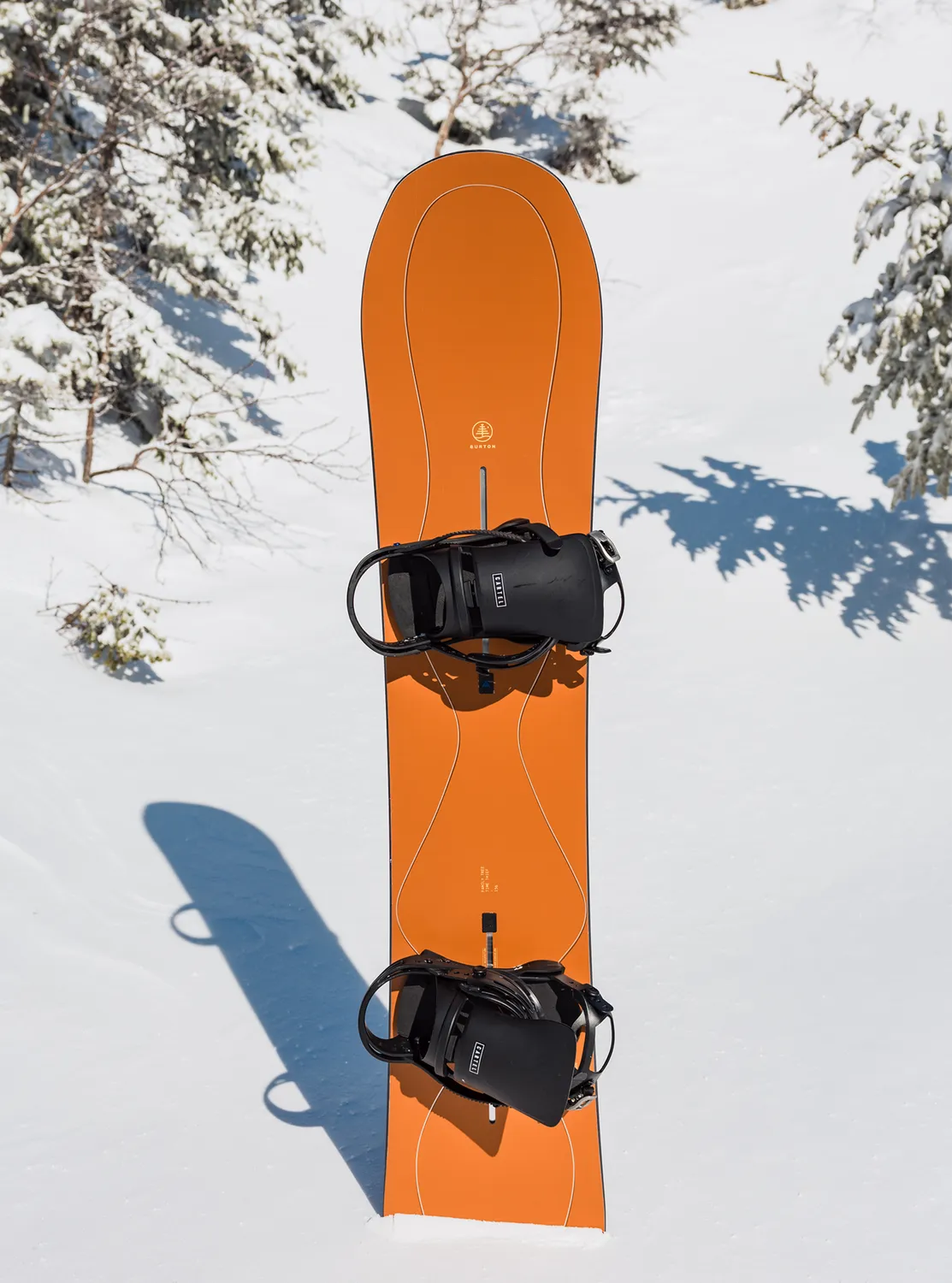 Burton Family Tree Time Thief Camber snowboard Fire