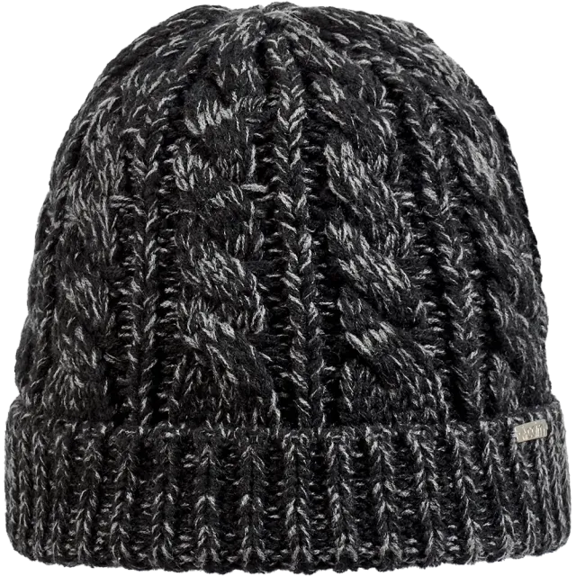 Cairn Gregoire mössa Black Graphite fleecefodrad