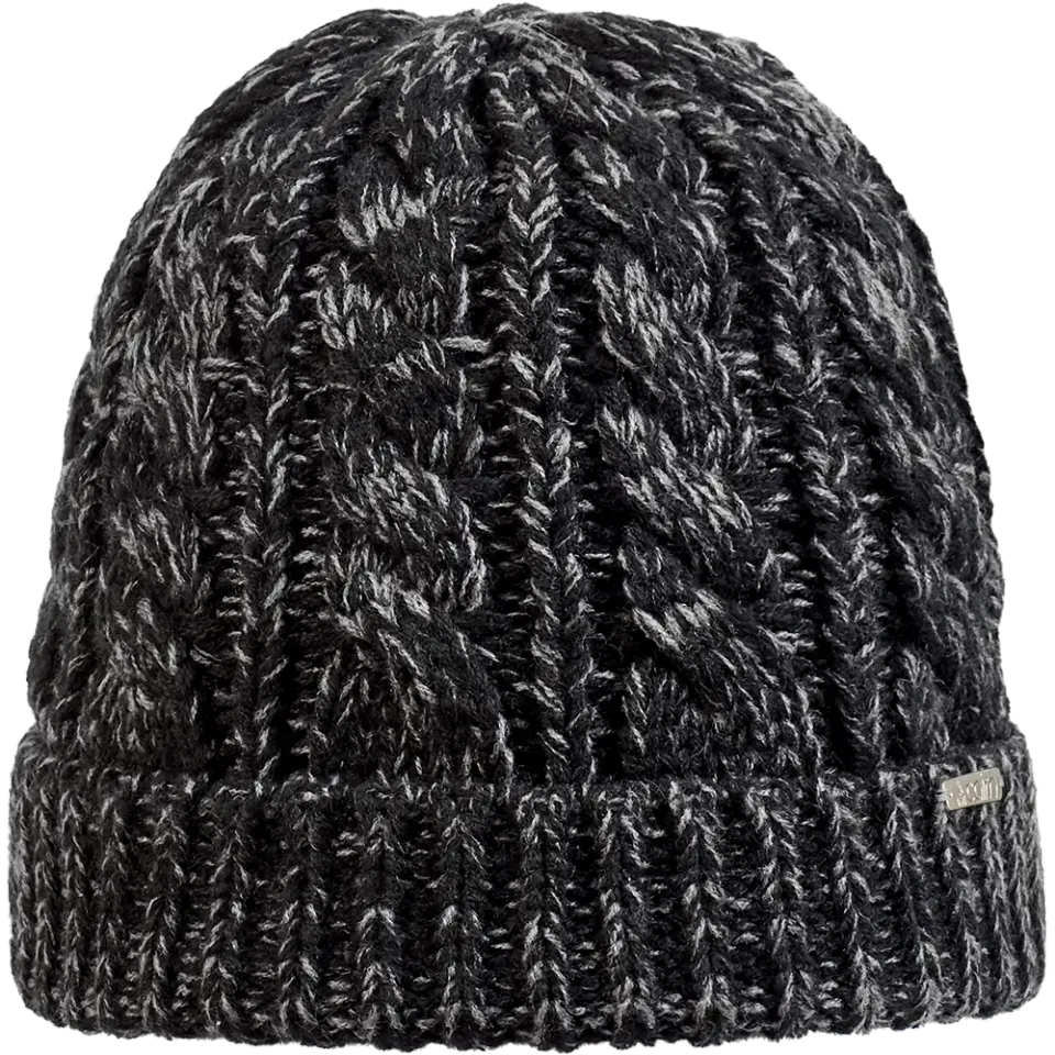 Cairn Gregoire mössa Black Graphite fleecefodrad