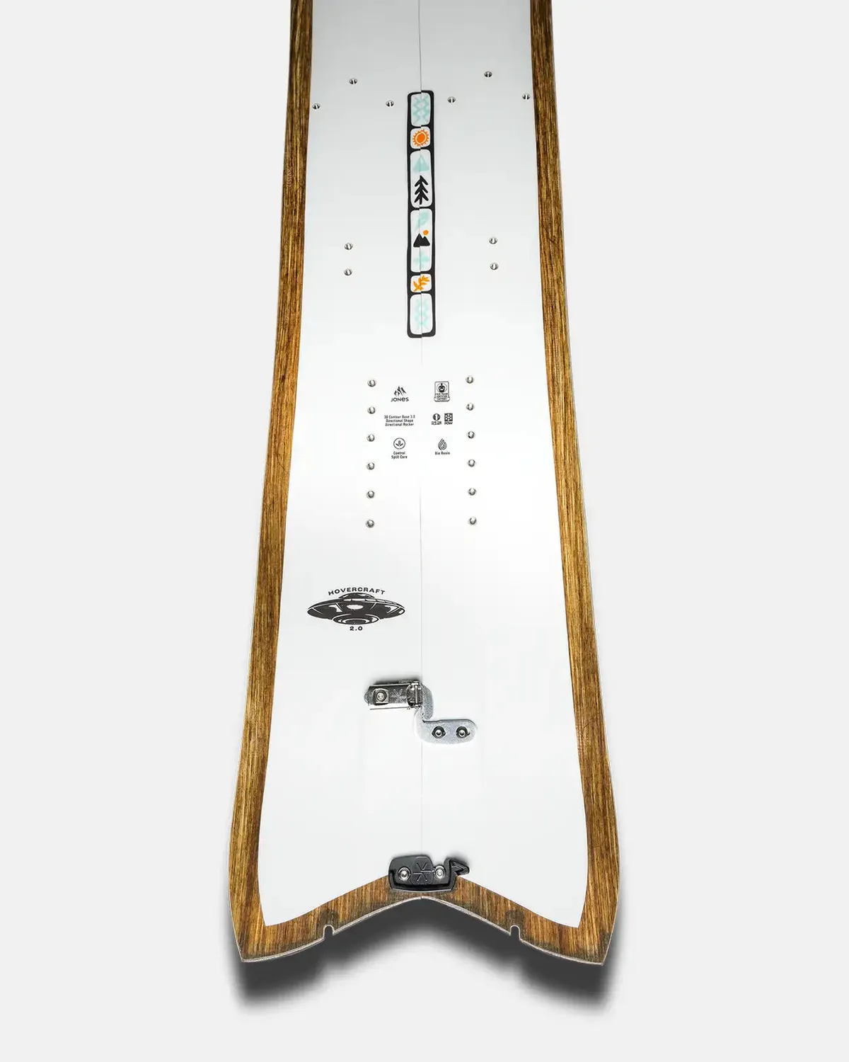 Jones Hovercraft 2.0 splitboard 156 volymshiftad tur
