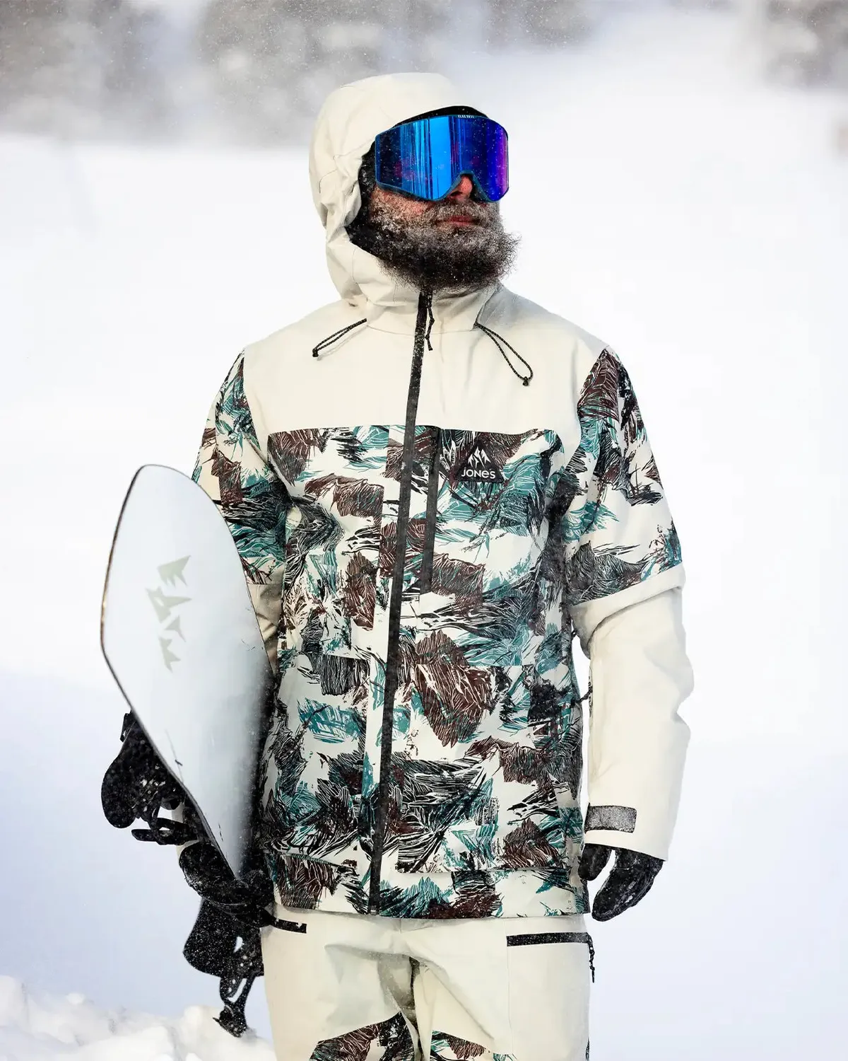 Jones MTN Surf Recycled Parka 2026 jacka herr Stealth Black 20K