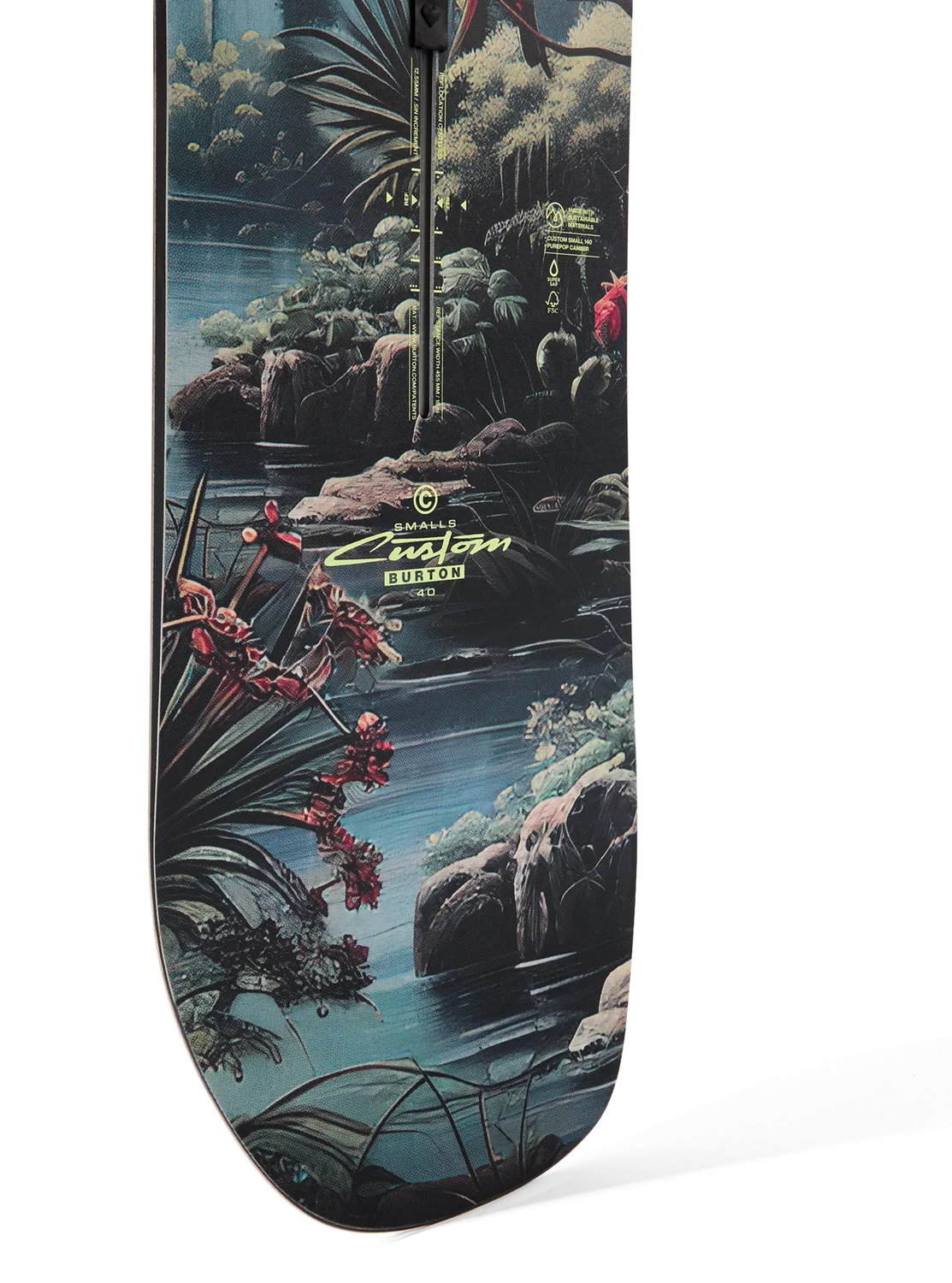 Burton Custom Smalls Camber snowboard 140 freestyle