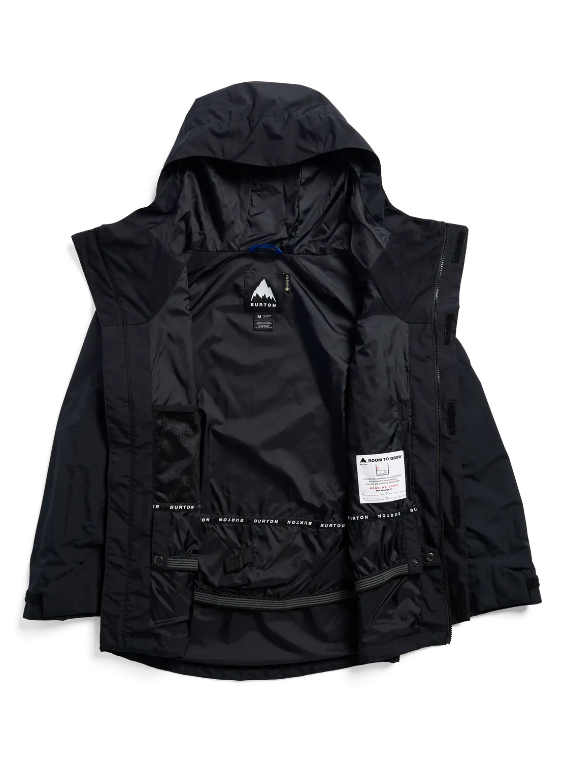 Burton GORE-TEX skaljacka barn svart vattentät