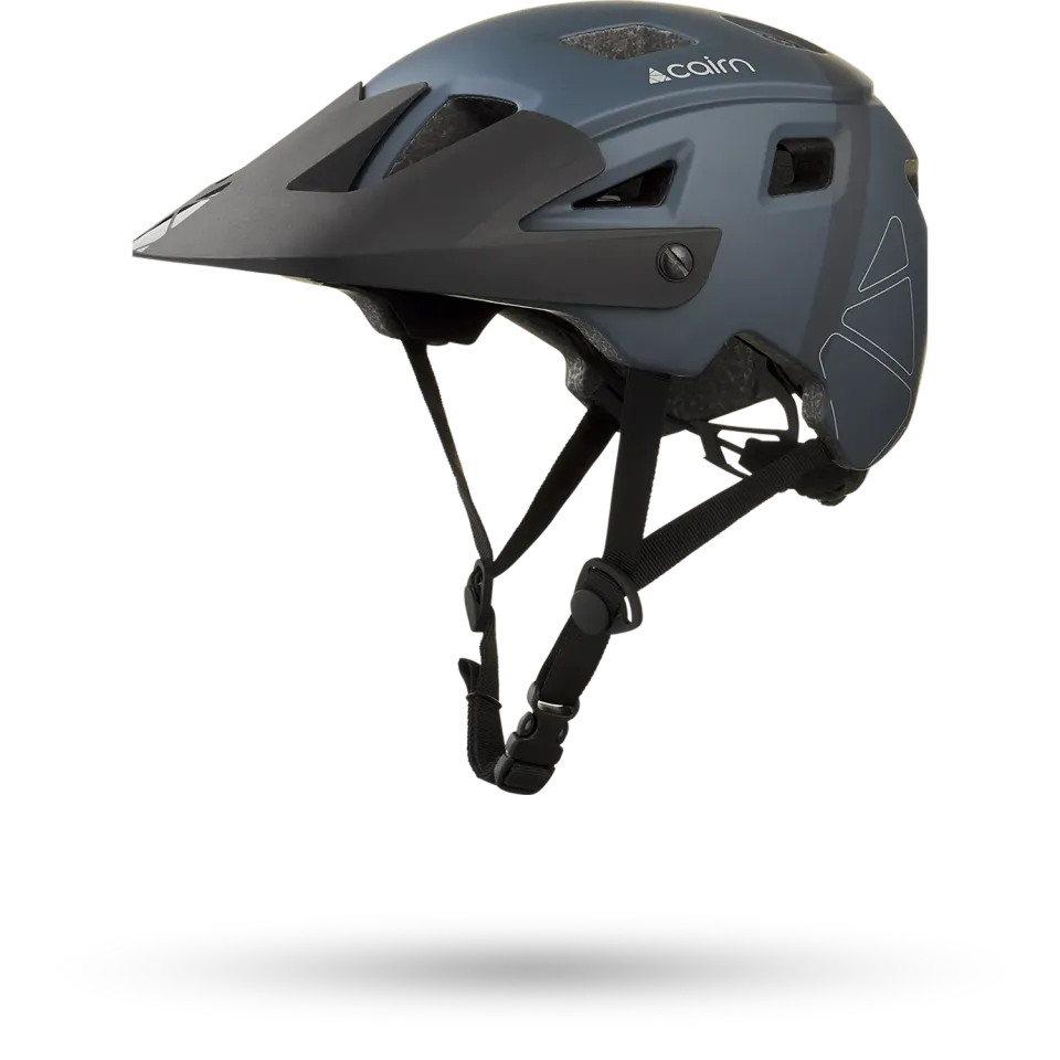 Cairn Lava mat graphite mtb-hjälm bakhuvudskydd