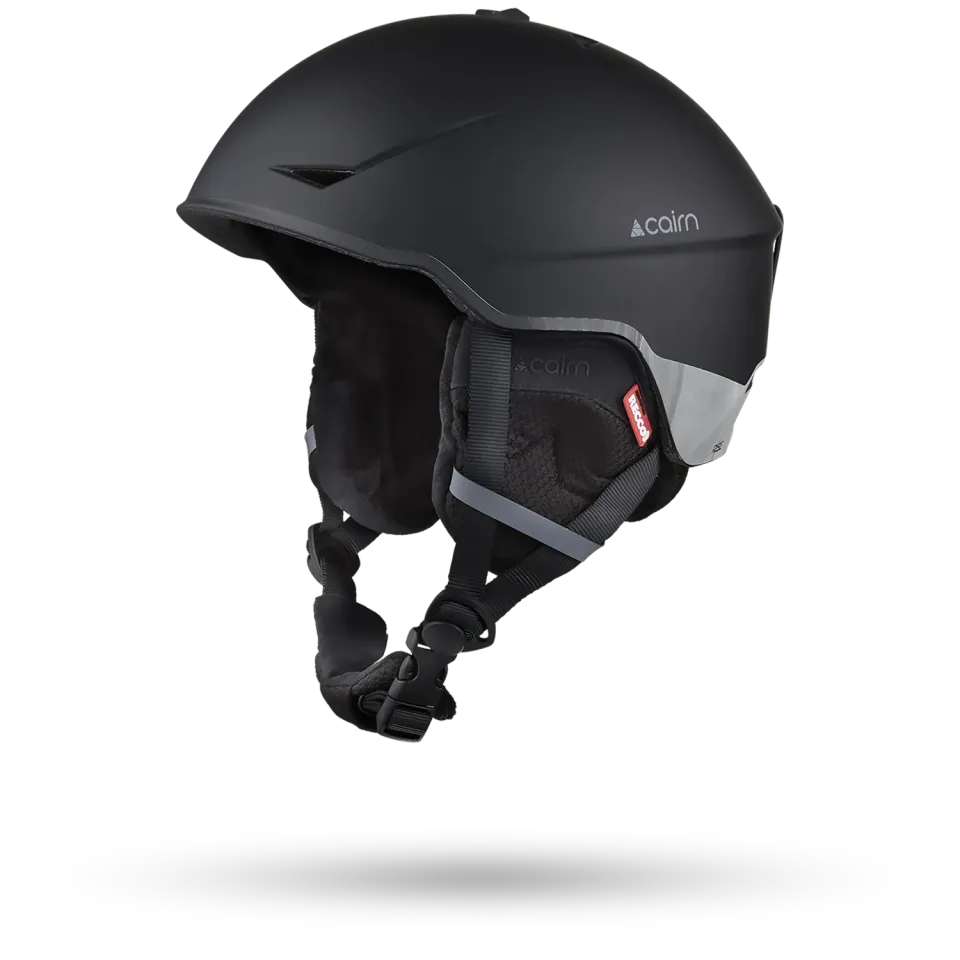 Cairn Rise Pure skidhjälm freeride black lava RECCO