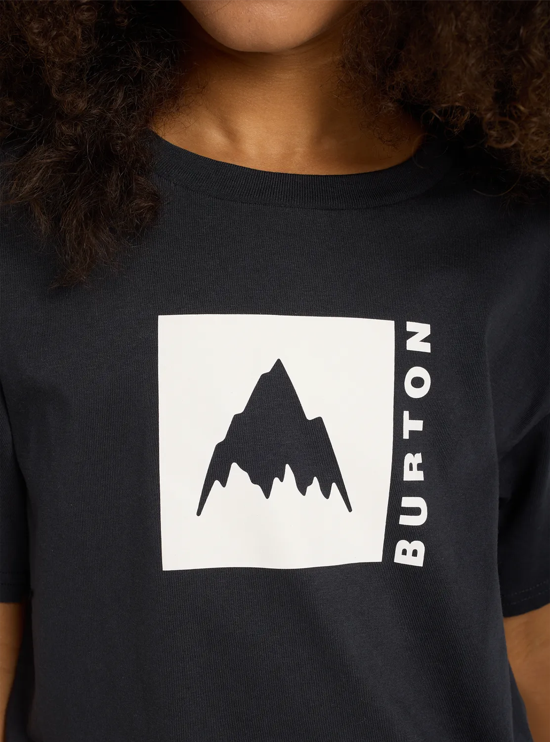 Burton Classic Mountain t-shirt barn moondust purple