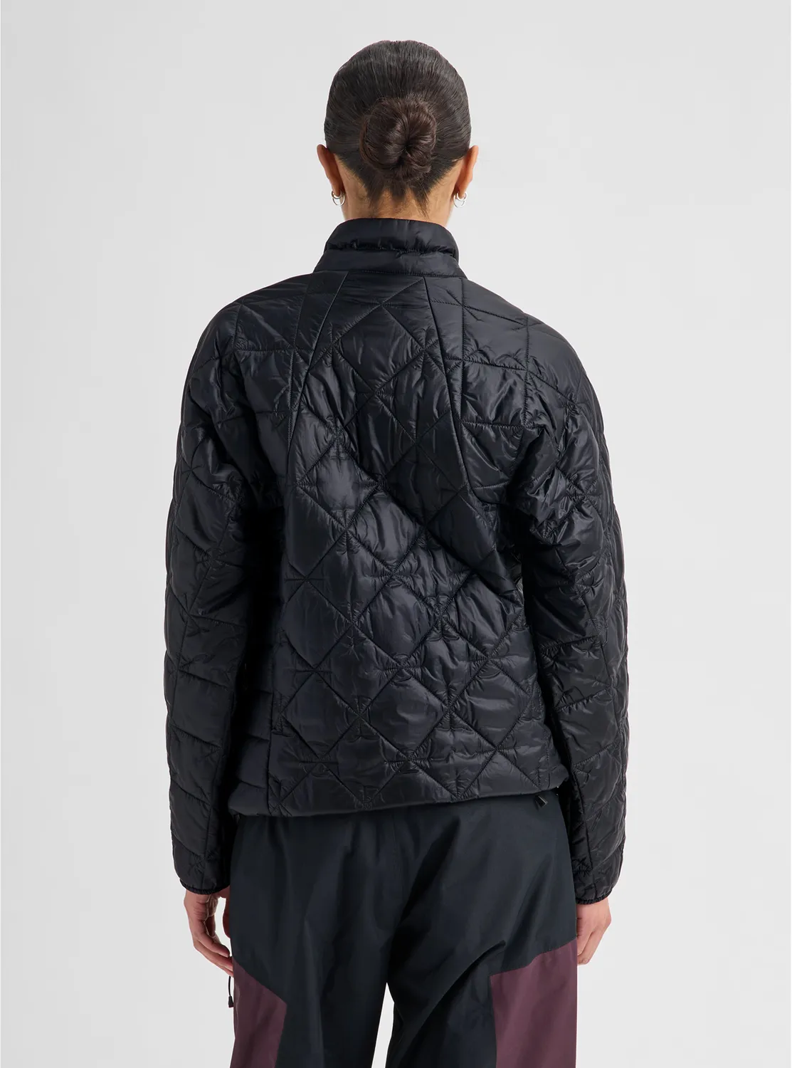 Burton Reserve syntet pufferjacka svart packbar