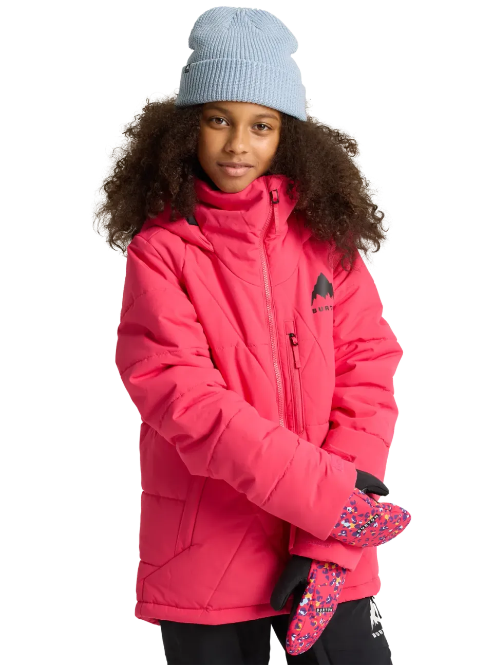 Burton Spindal 2L skidjacka barn Azalea Pink isolerad