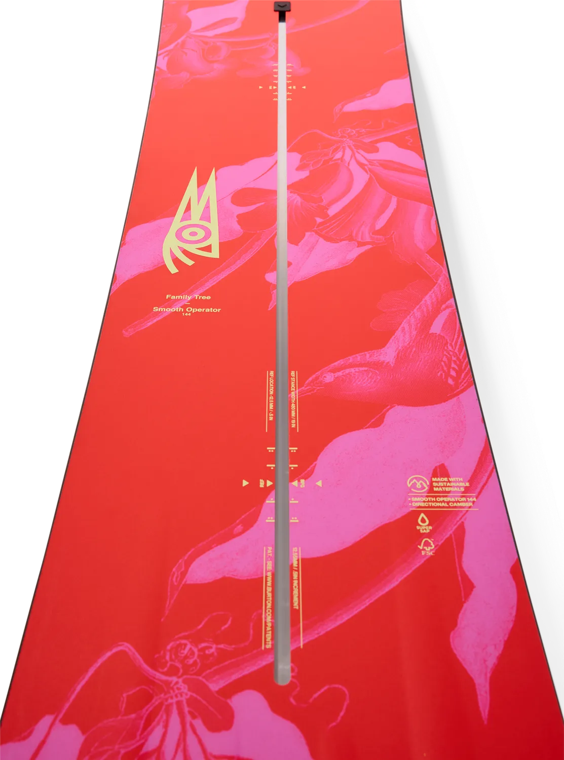 Burton Family Tree Smooth Operator snowboard Graphic puder