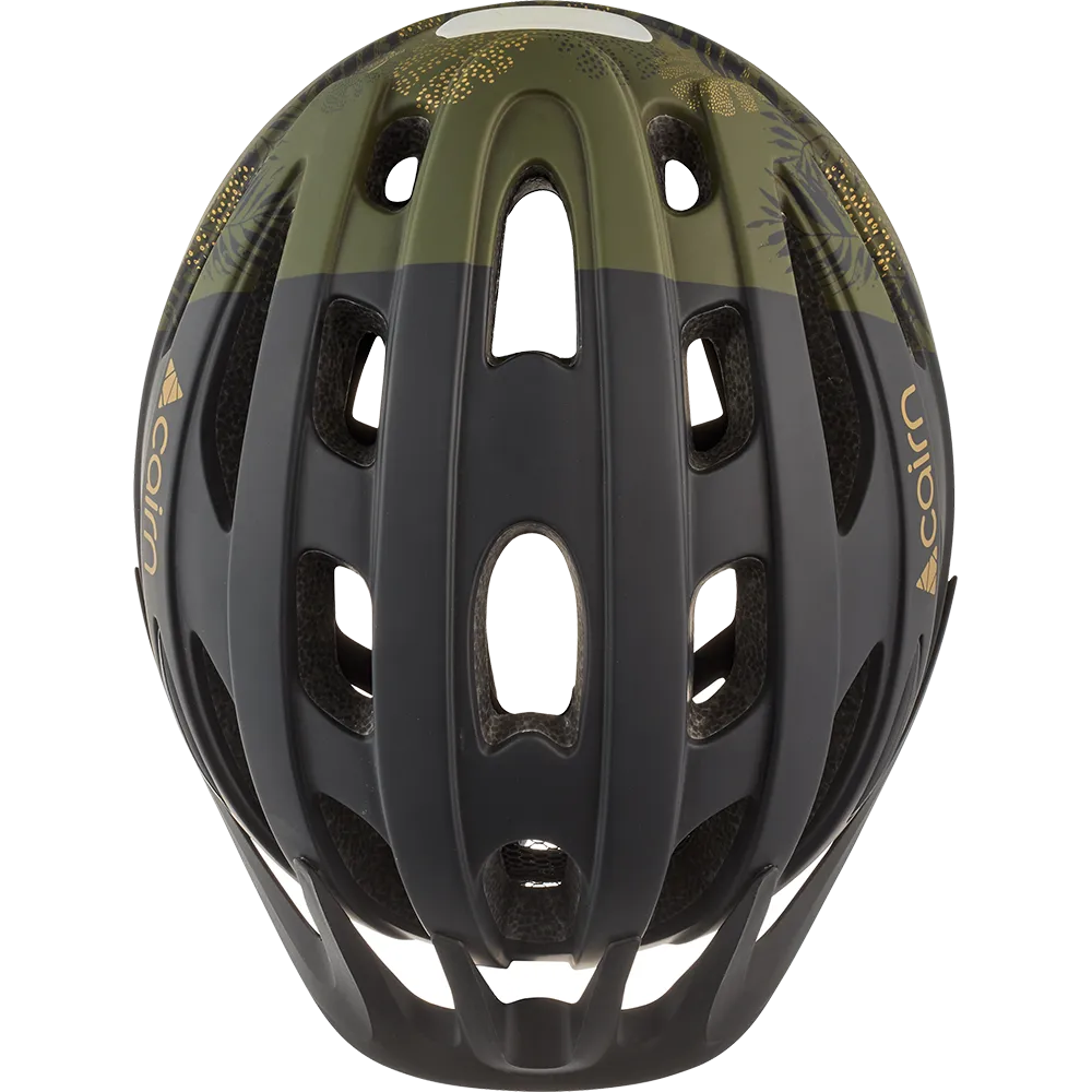 Cairn Fusion Mat Black Forest cykelhjälm LED
