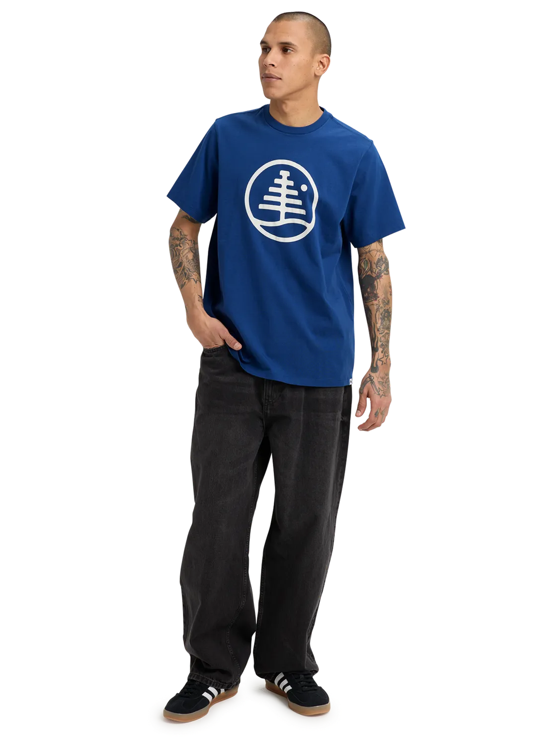 Burton Family Tree t-shirt Nightfall ekologisk bomull