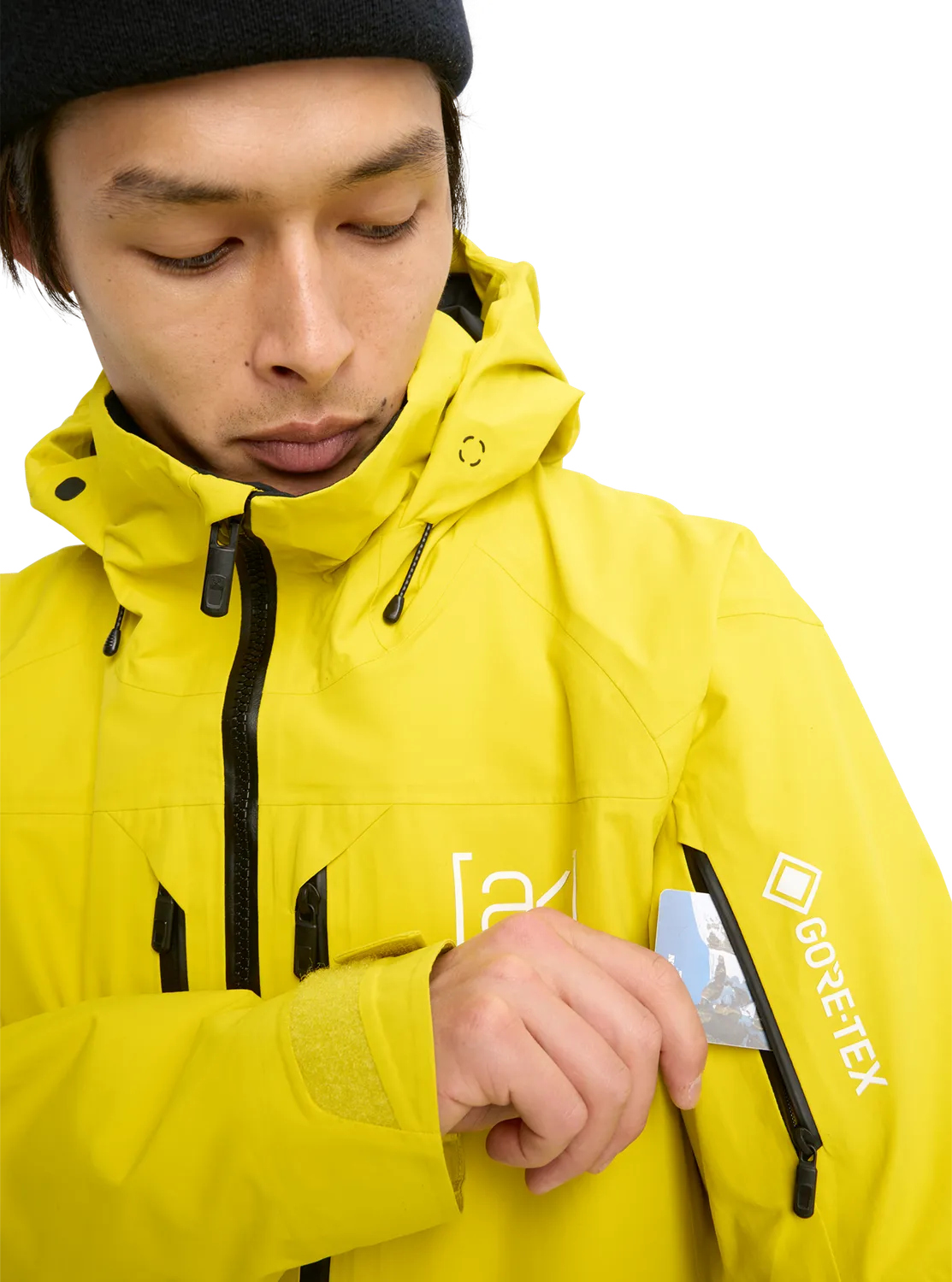 Burton [ak] Swash jacka GORE-TEX True Black isolerad