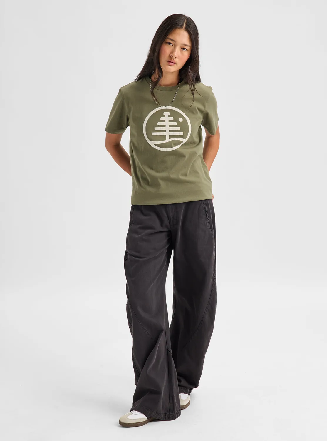 Burton Family Tree t-shirt Airstream Blue kortärmad