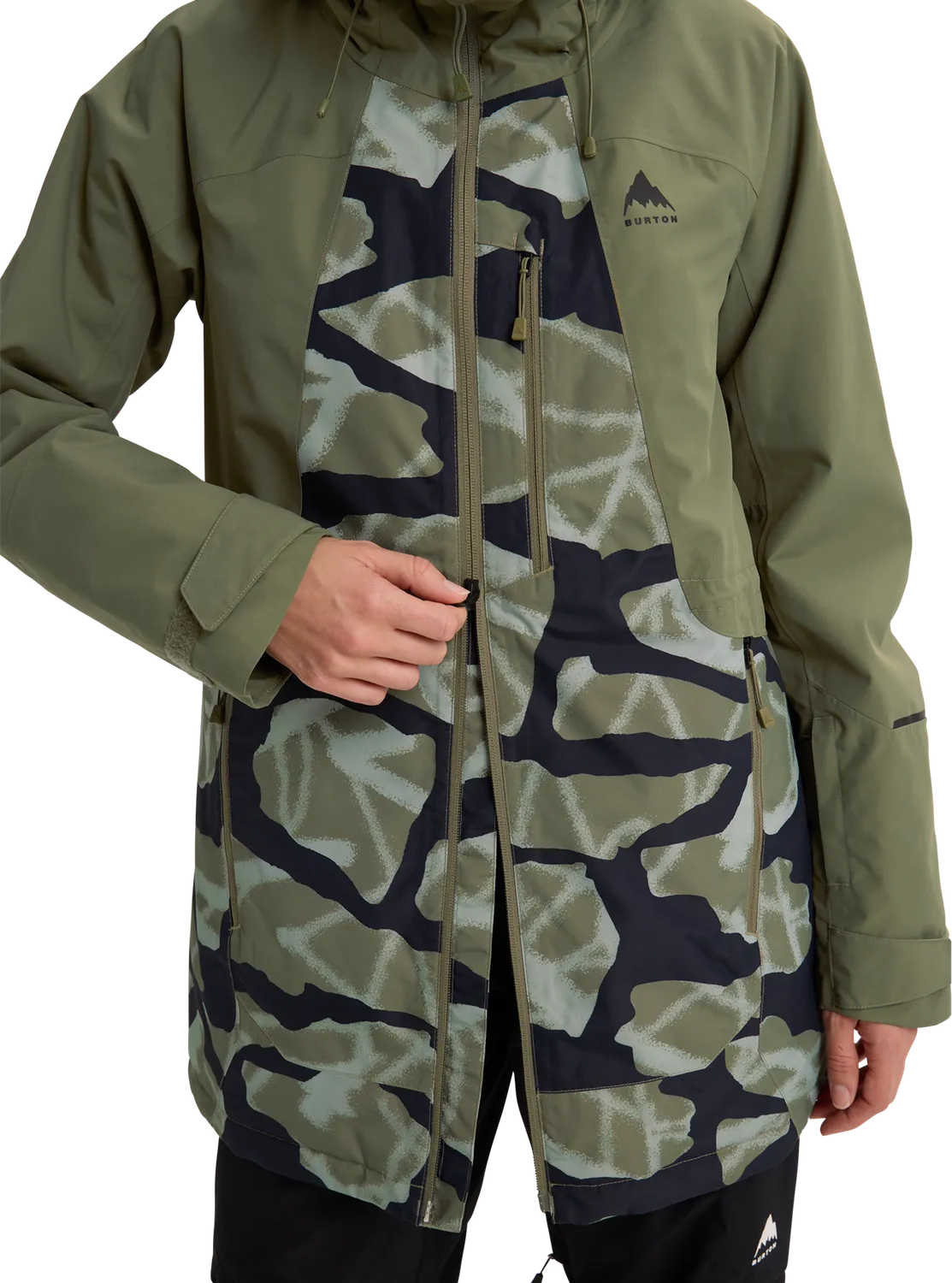Burton Reserve 2L Insulated jacka dam Sunrise Coral varm