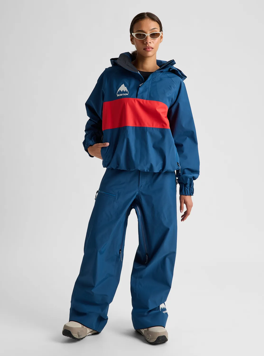 Burton 50th 85 Powder Shell 3L skidjacka retroblå