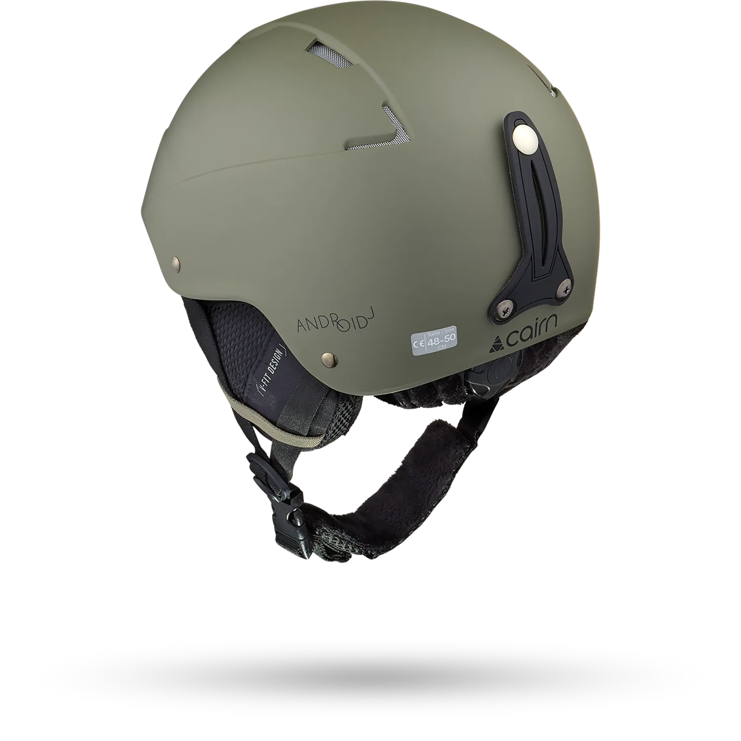 Cairn Android J Mat Khaki skidhjälm barn ABS