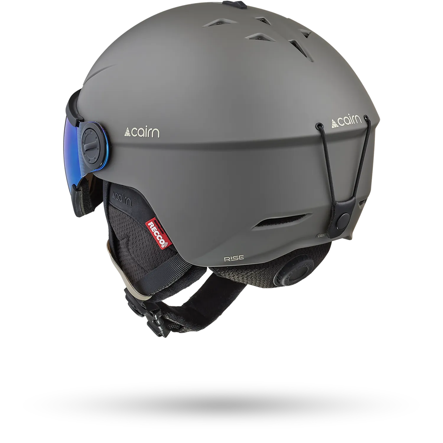 Cairn Rise Visor Pure Mat Khaki skidhjälm visir 54/56 RECCO