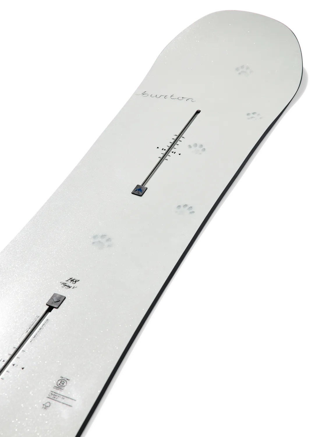 Burton Yeasayer Flying V snowboard dam 144 Paws