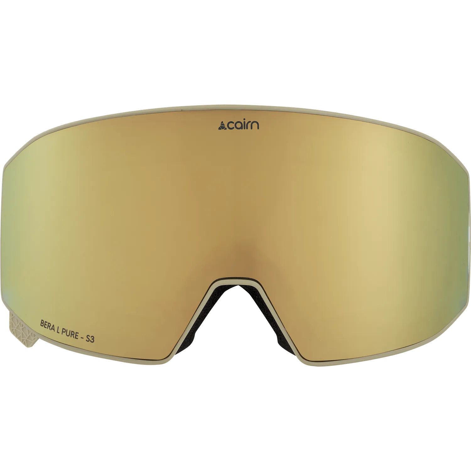 Cairn Bera L Pure CLX3 skidglasögon Khaki 2 linser