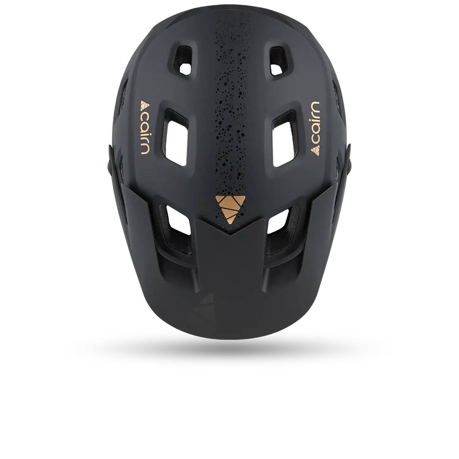 Cairn Lava cykelhjälm mat black bronze MTB