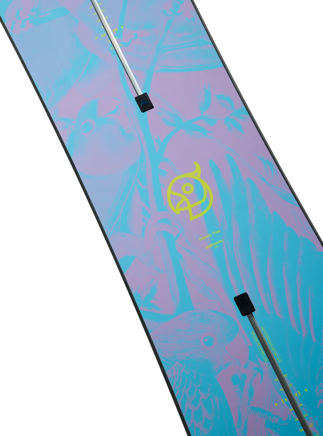 Burton Family Tree Alekesam Camber snowboard Graphic 156 directional
