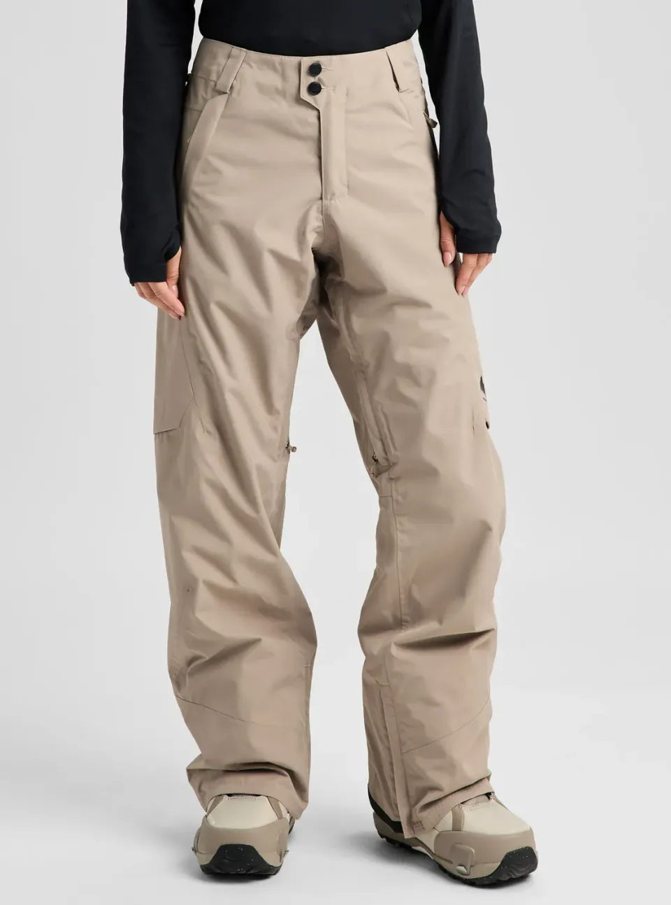Burton Reserve 2L byxor dam True Black 20k
