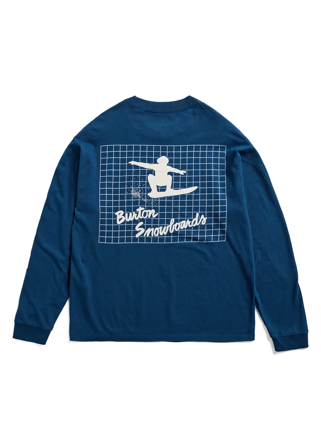 Burton 83 Squared långärmad t-shirt vit
